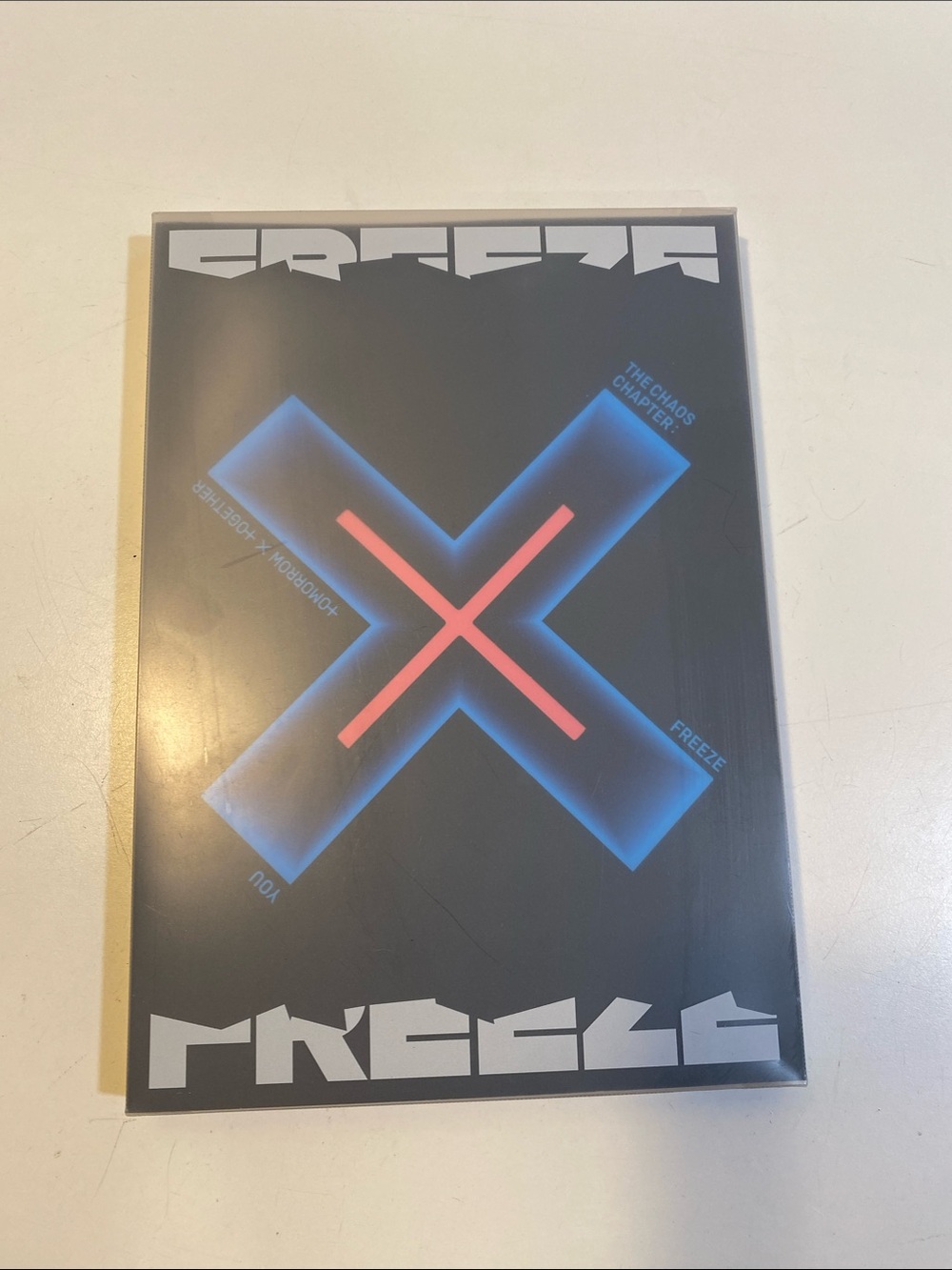 TOMORROW X TOGETHER (TXT) The Chaos Chapter: FREEZE (You Version) K-pop album.